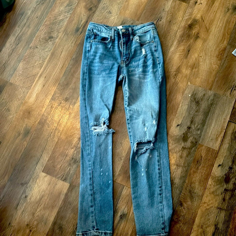 target jeans . straight leg. selling because they don’t fit me anymore . size 1